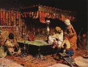 Jose Villegas y Cordero The Slipper Merchant oil